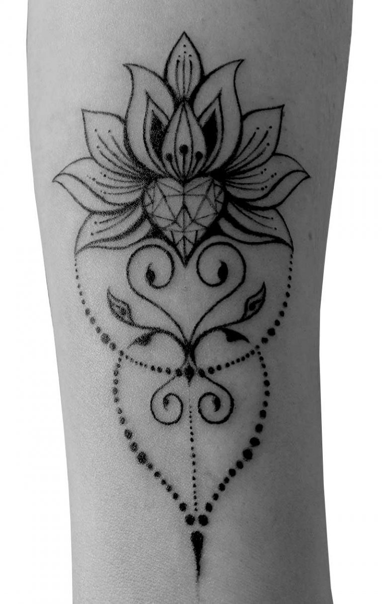 Lotus Flower Tattoo Arm